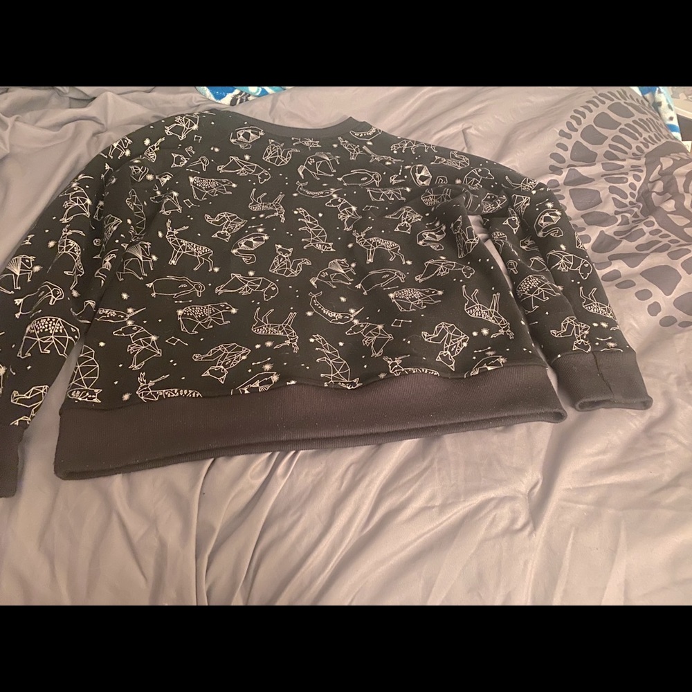Animal Print Celestial Sweatshirt